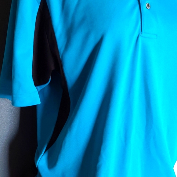 PGA Tour shirt Golf Shirt Unisex size Medium colors Black & Blue in perfect cond - Picture 2 of 6